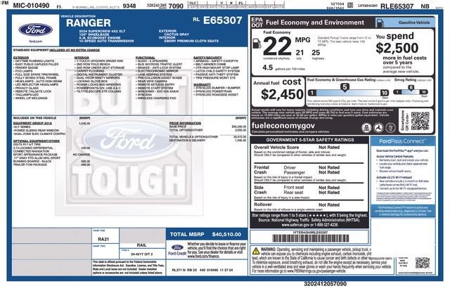 2024 Ford Ranger XLT