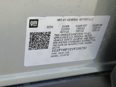 2027 Chevrolet Bolt LT