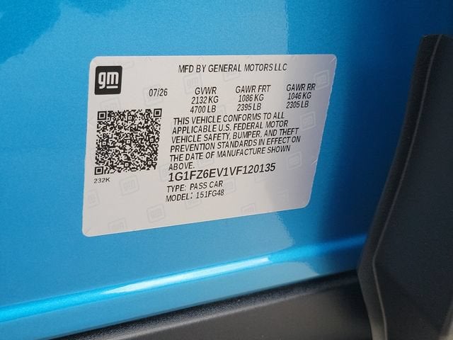 2027 Chevrolet Bolt RS