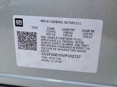 2027 Chevrolet Bolt RS