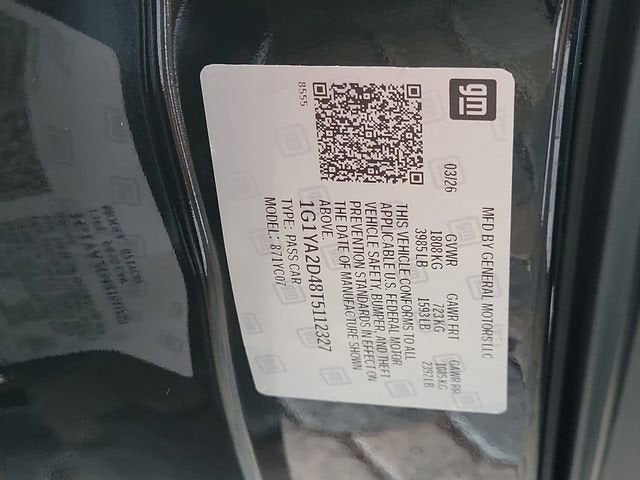 2026 Chevrolet Corvette Stingray 1LT