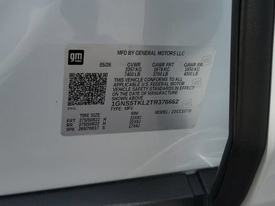 2026 Chevrolet Tahoe High Country