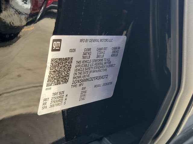 2026 Chevrolet Tahoe LS