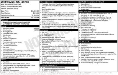 2024 Chevrolet Tahoe LS
