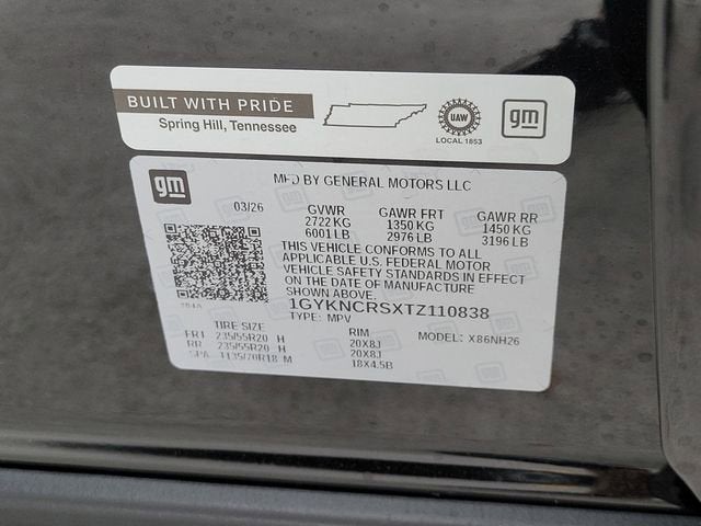 2026 Cadillac XT5 Premium Luxury