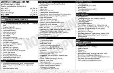 2020 Chevrolet Equinox LS