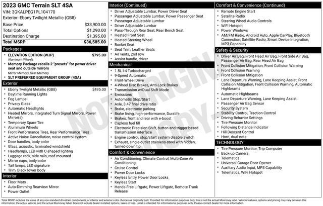 2023 GMC Terrain SLT