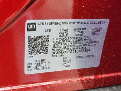 2026 Chevrolet Equinox LT