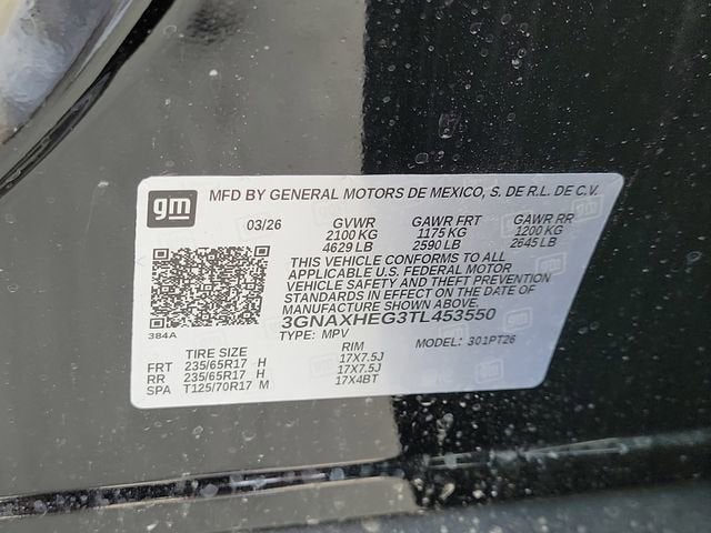 2026 Chevrolet Equinox LT