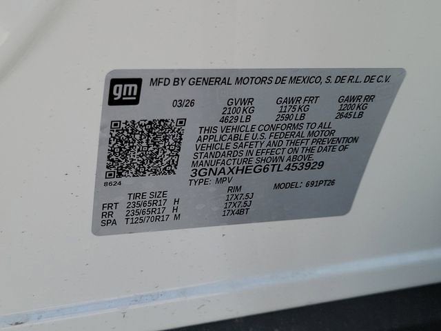 2026 Chevrolet Equinox LT