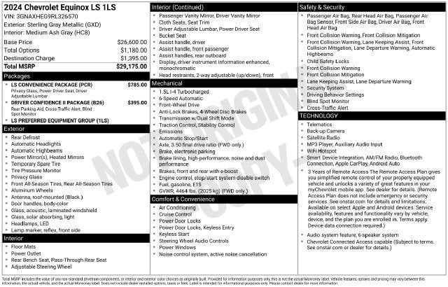 2024 Chevrolet Equinox LS