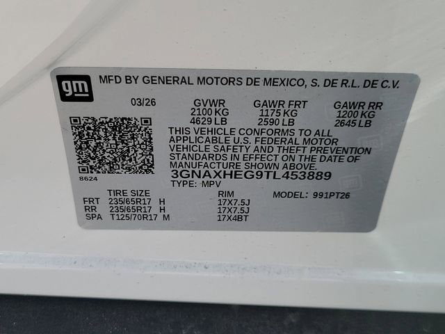 2026 Chevrolet Equinox LT