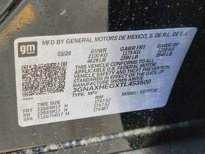 2026 Chevrolet Equinox LT