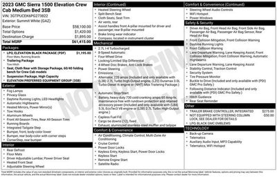 2023 GMC Sierra 1500 Elevation