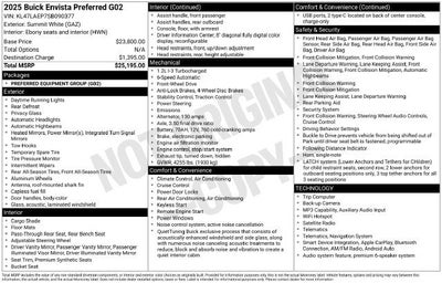2025 Buick Envista Preferred