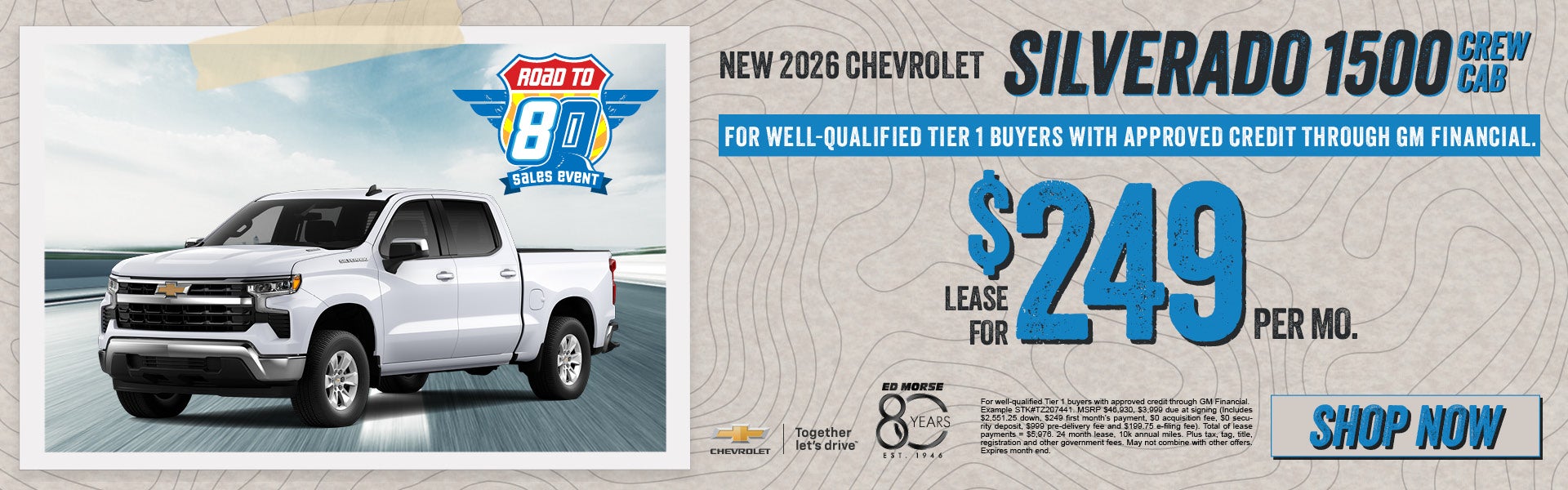 New 2026 Chevrolet Silverado 1500 Crew Cab