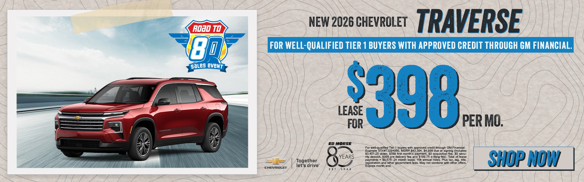 New 2026 Chevrolet Traverse