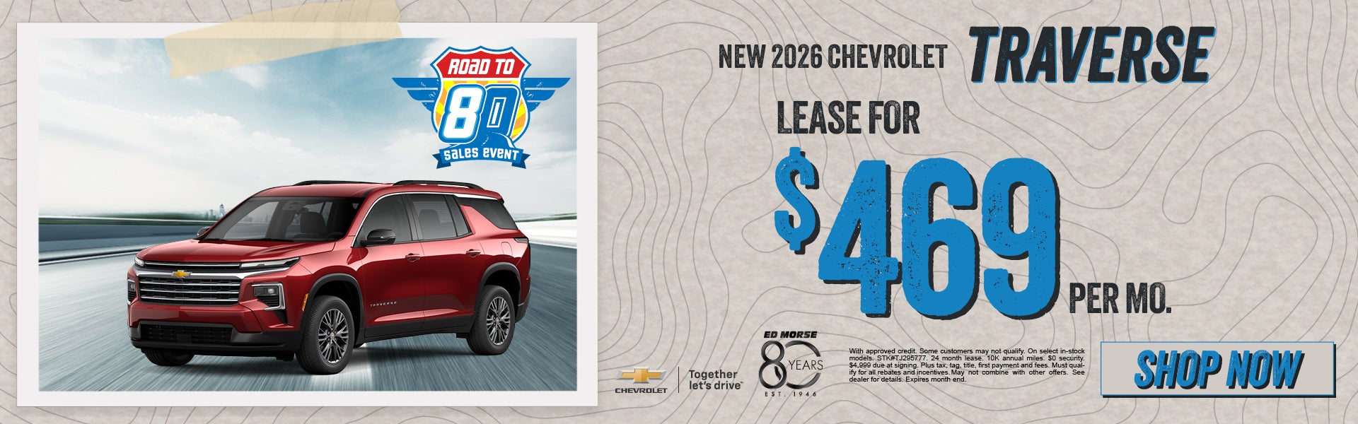 New 2026 Chevrolet Traverse