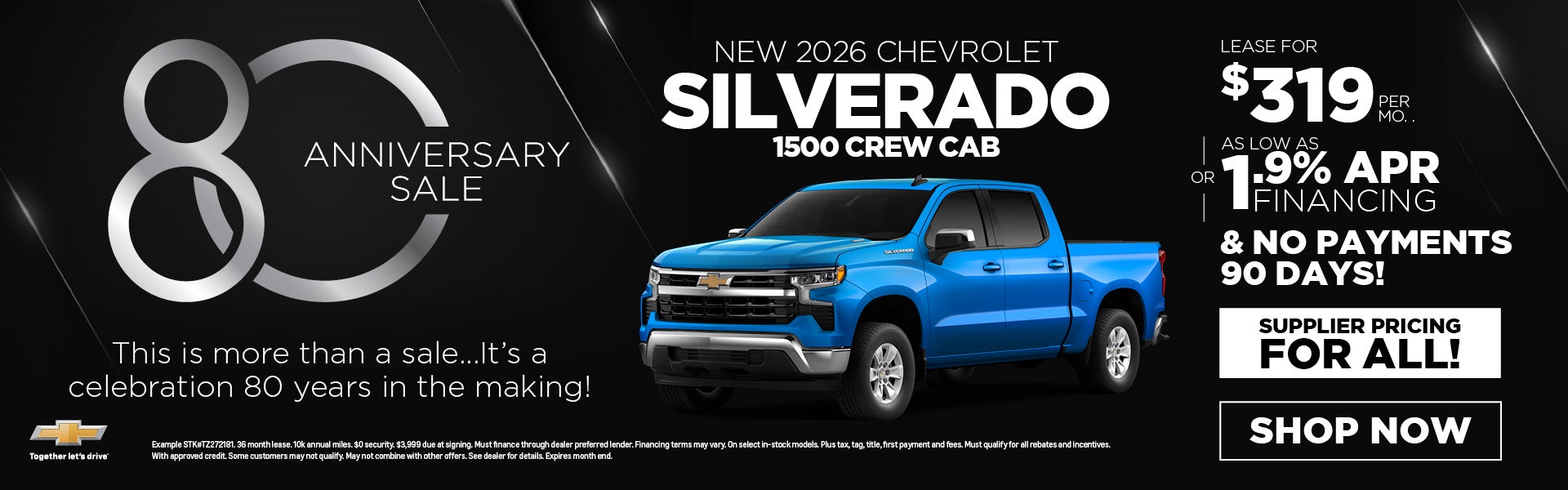 New 2026 Chevrolet Silverado 1500 Crew Cab