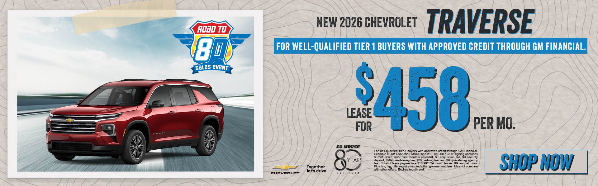 New 2026 Chevrolet Traverse